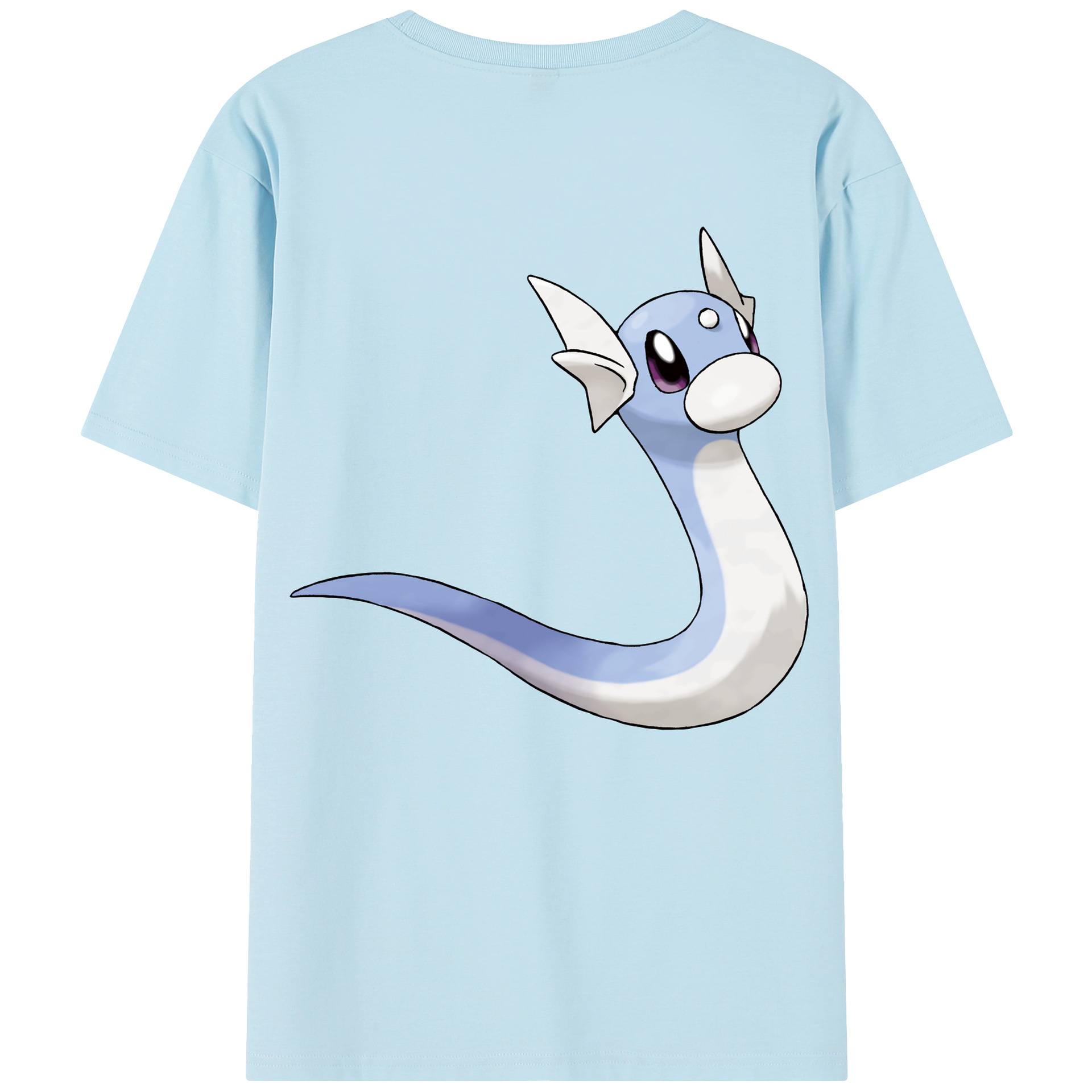 （画像用） ポケットモンスター Pokémon 綿100％半袖Tシャツ（背面プリント）